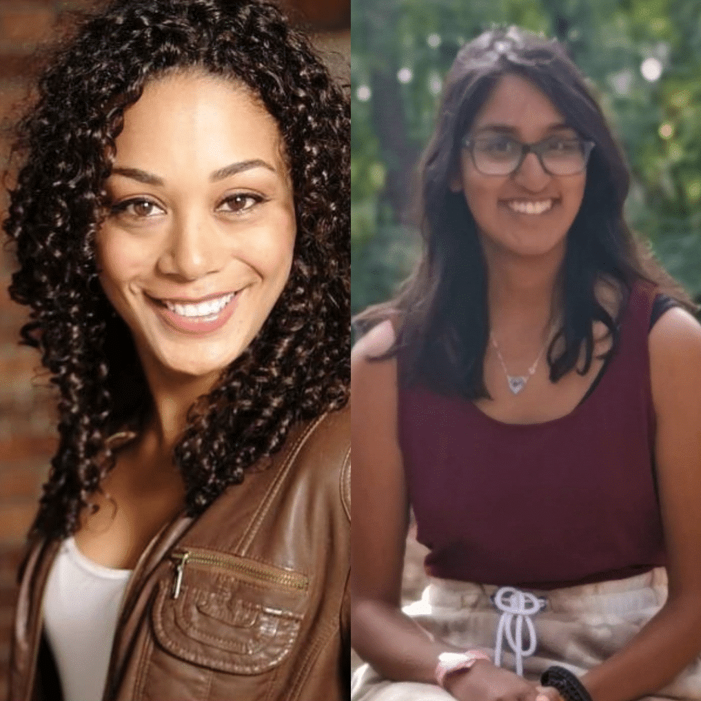 Spliced image of Cherissa Richards and Zanifa Rasool